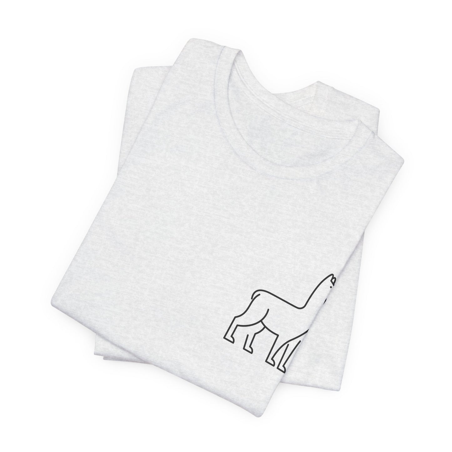 Alpaca Print Men & Women T-Shirt