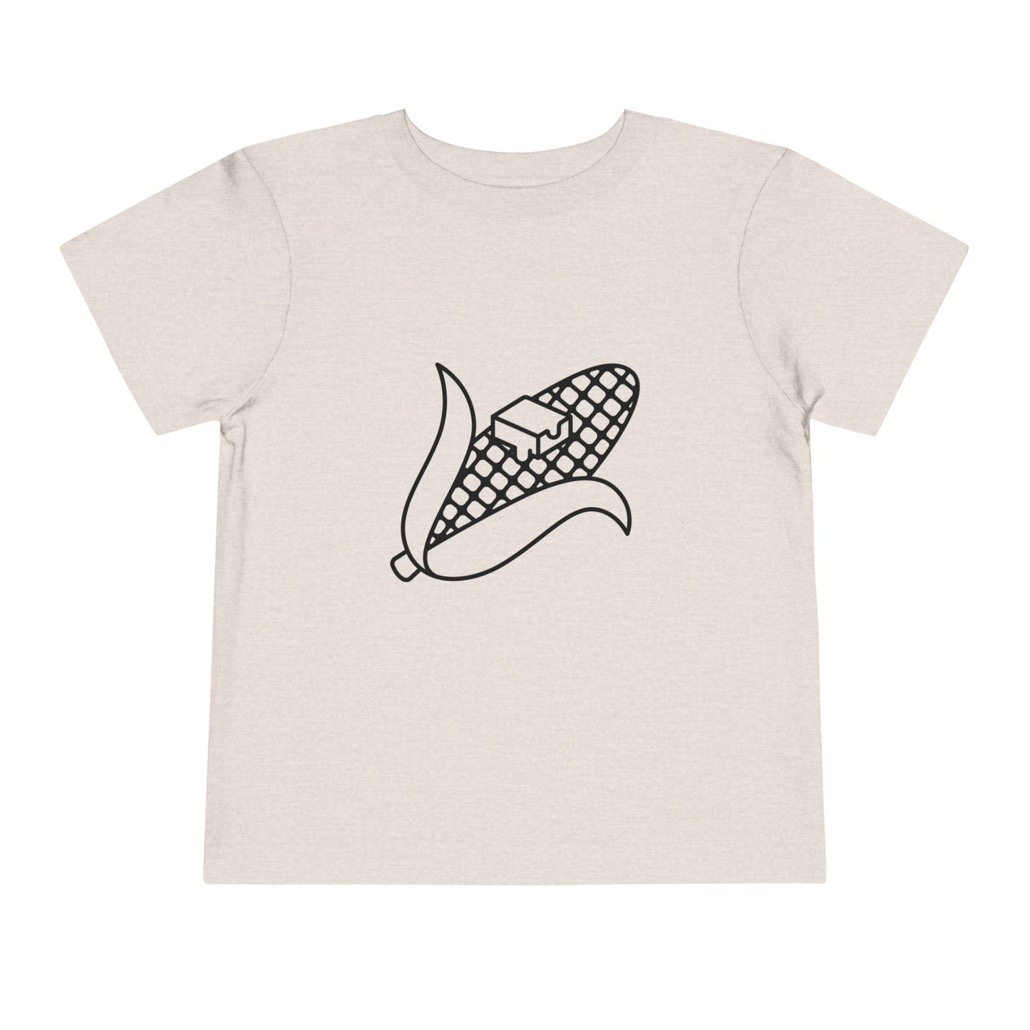 Buttery Corn Print Toddlers T-Shirt