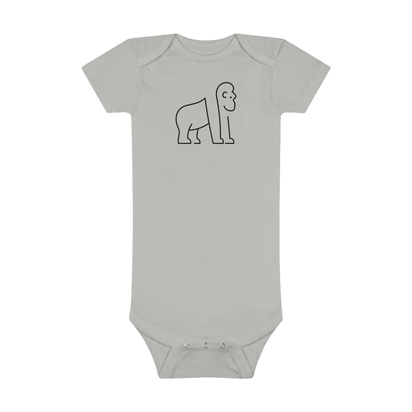Gorilla Print Baby Onesies