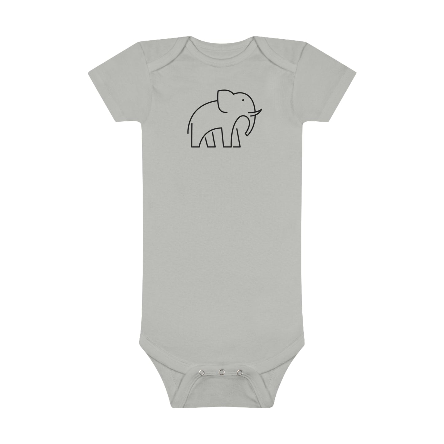 Elephant Print Baby Onesies
