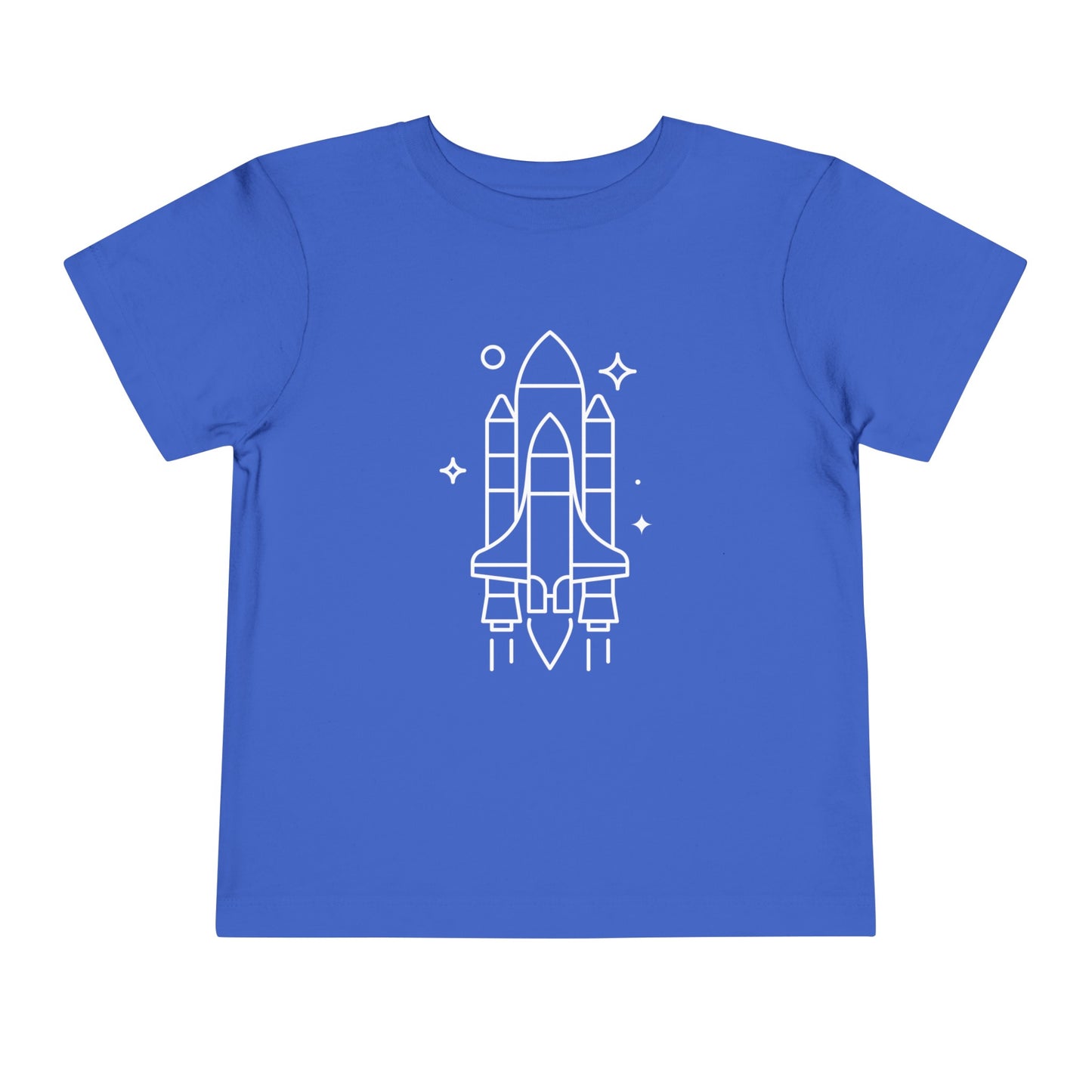 Rocket Ship Print Kids T-Shirt