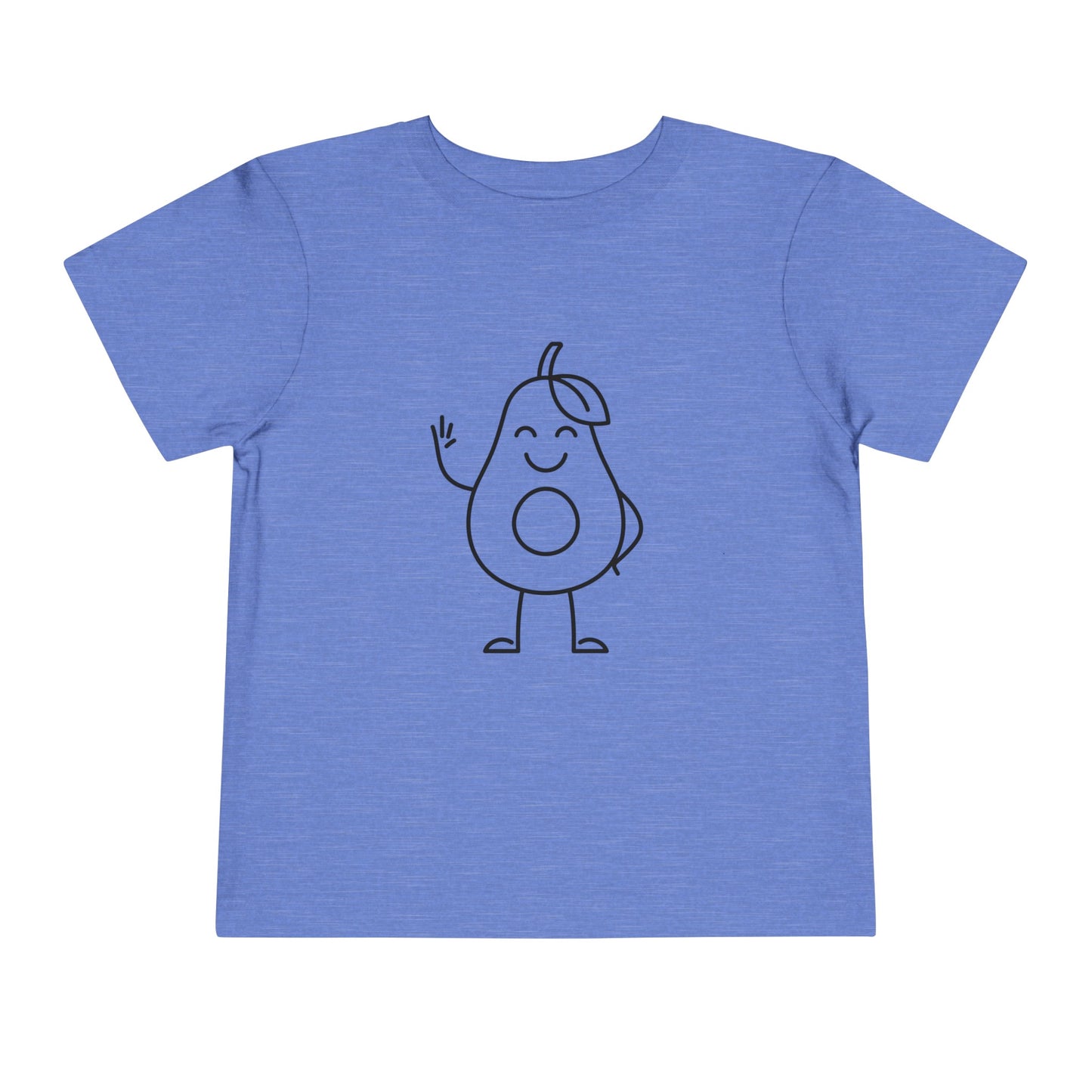 Happy Avocado Print Toddlers T-Shirt