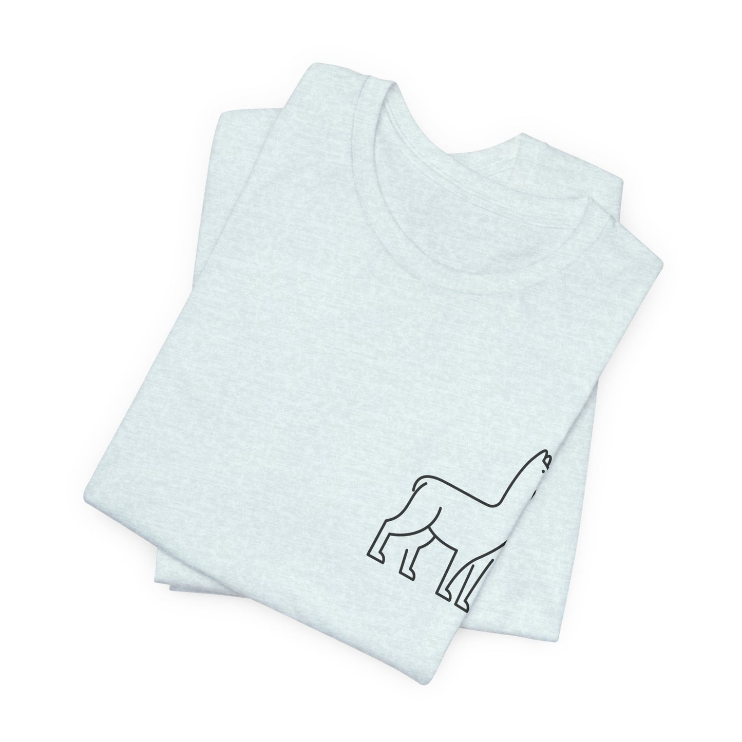 Alpaca Print Men & Women T-Shirt