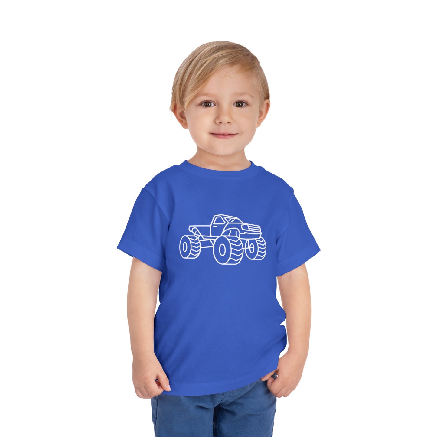Monster Truck Print Kids T-Shirt