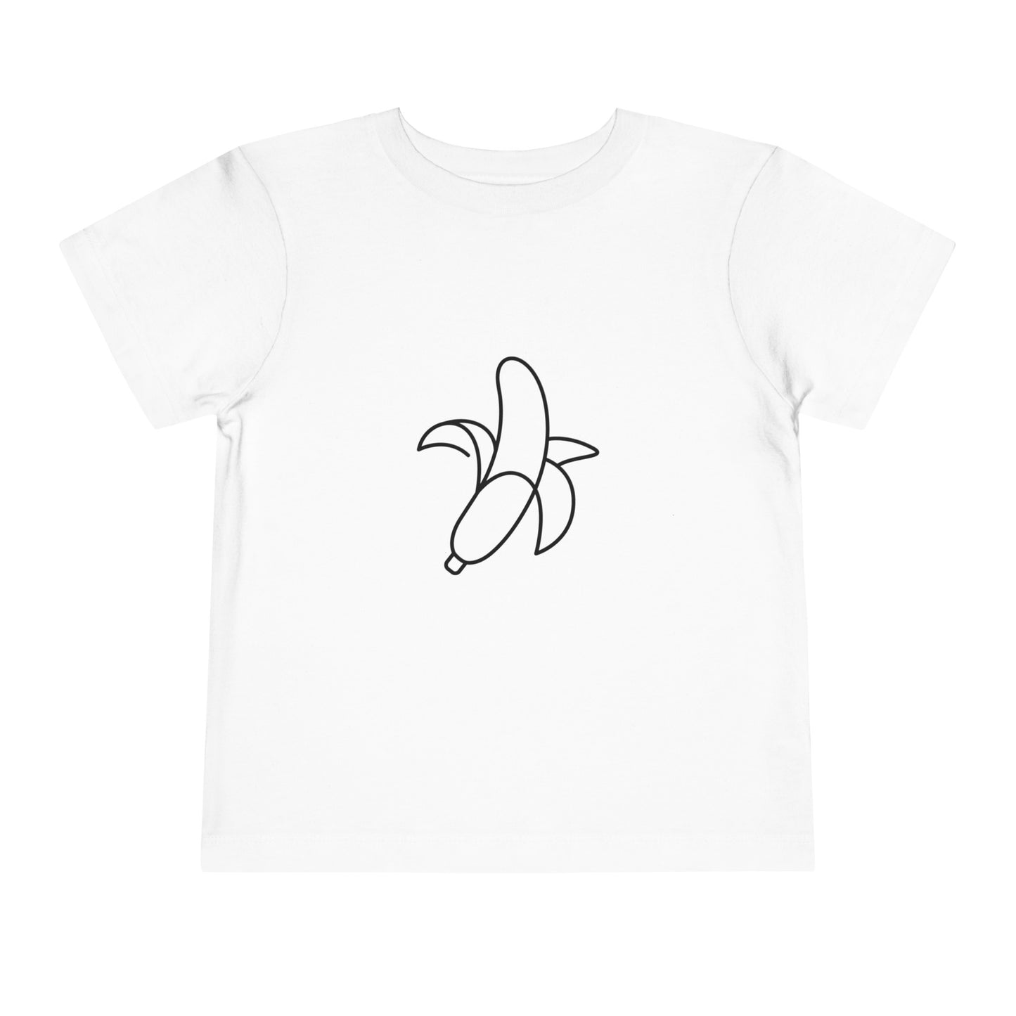 Peeled Banana Print Toddlers T-Shirt