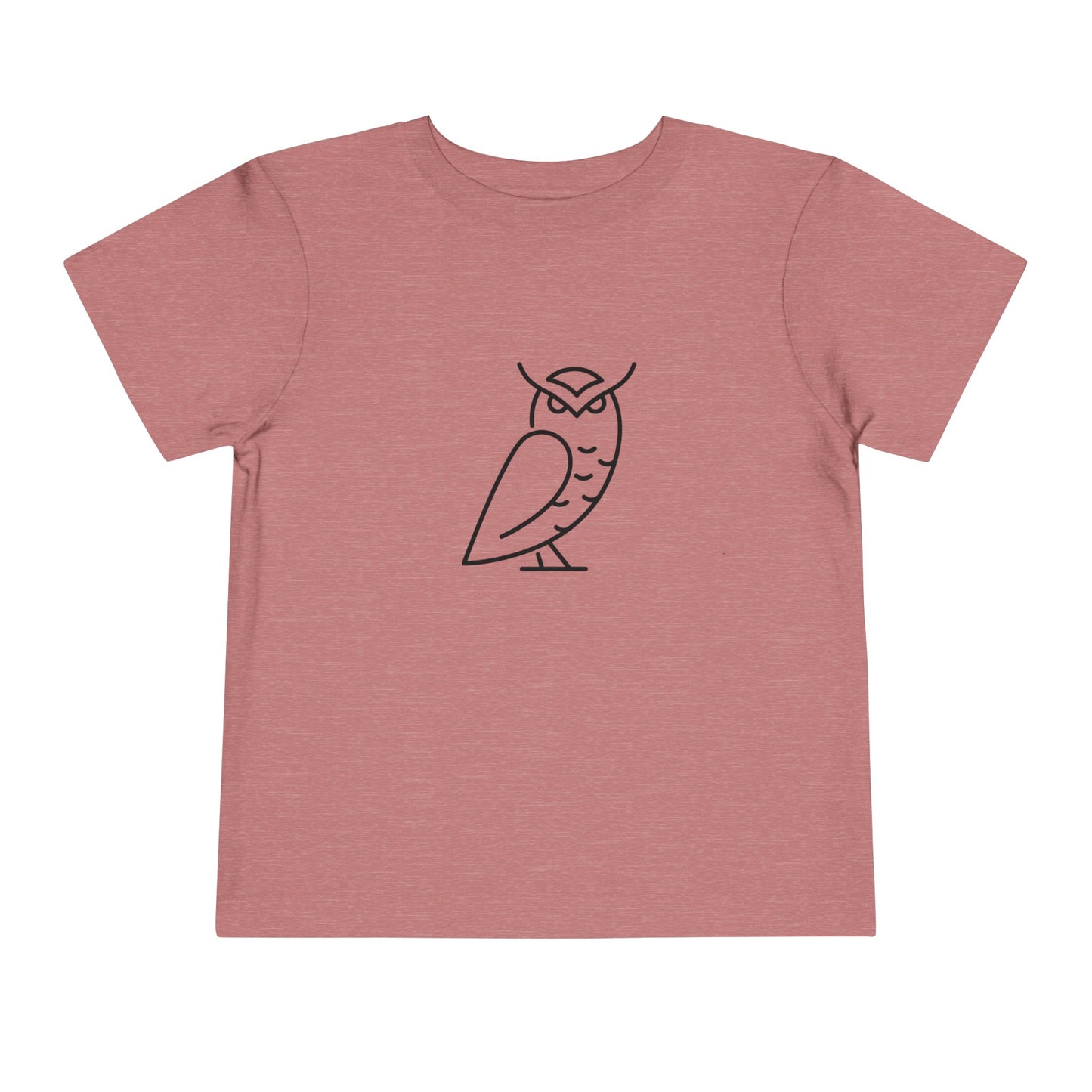 Owl Print Toddlers T-Shirt