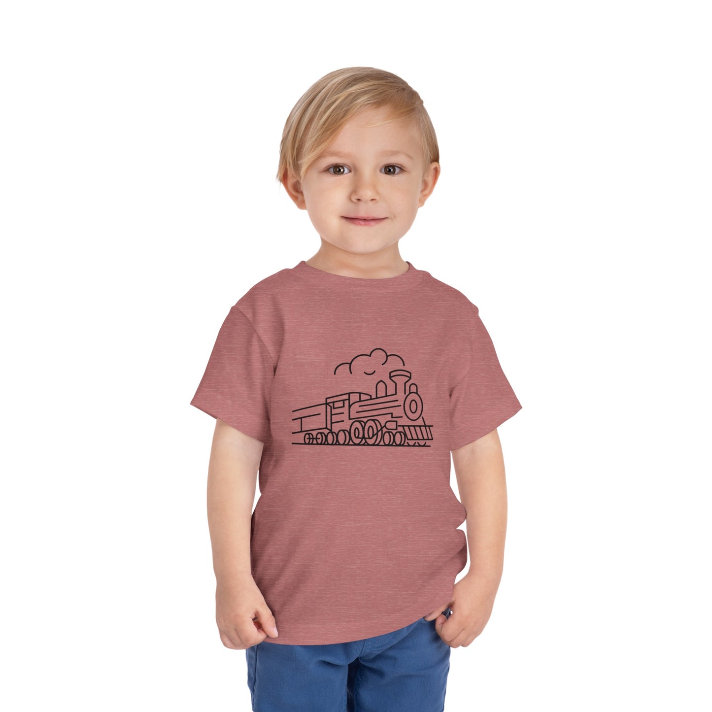 Choo-Choo Train Print Toddlers T-Shirt