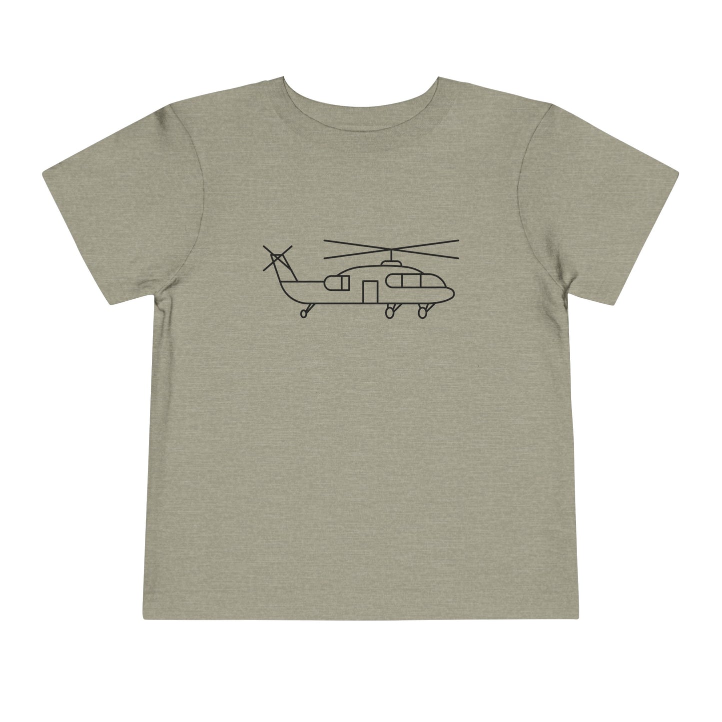 Flying Helicopter Print Kids T-Shirt
