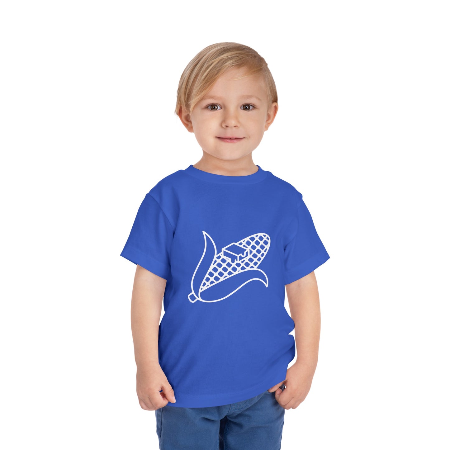 Buttery Corn Print Toddlers T-Shirt