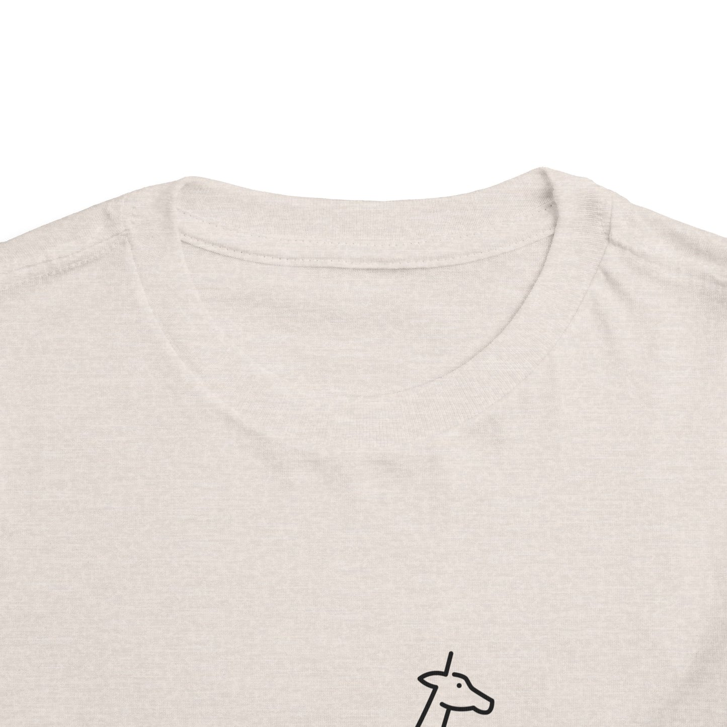 Giraffe Print Toddlers T-Shirt