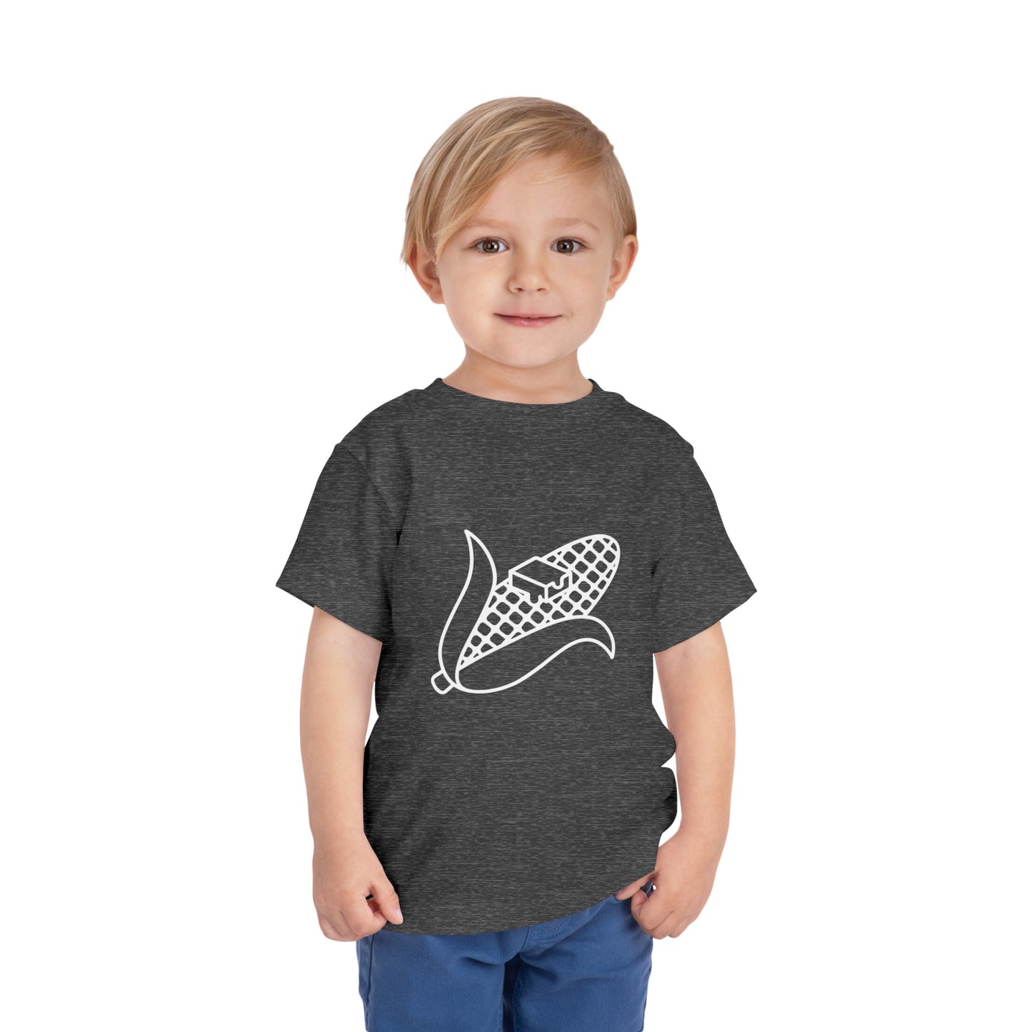Buttery Corn Print Toddlers T-Shirt