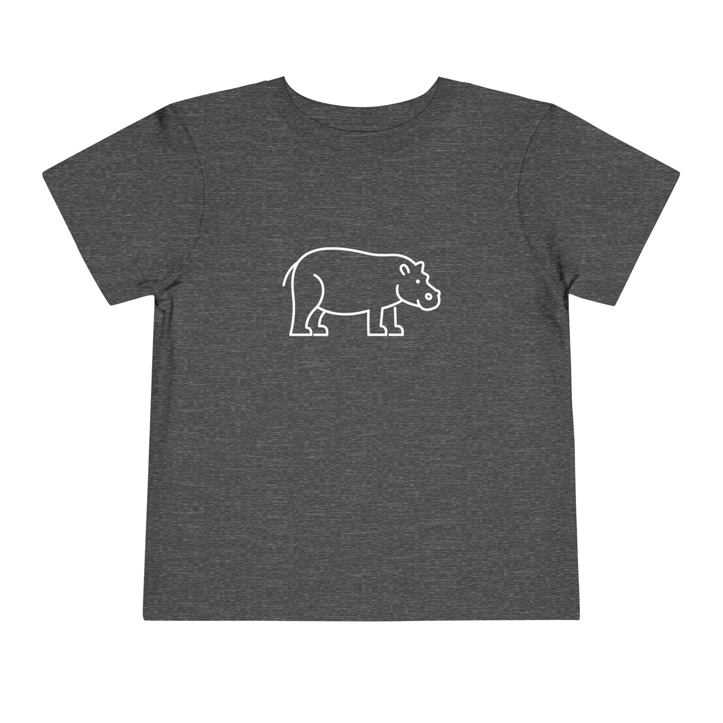 Hippo Print Toddlers T-Shirt