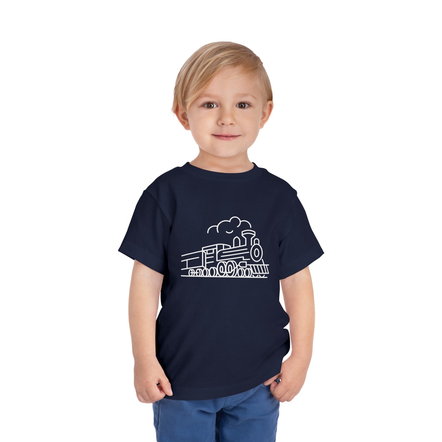 Choo-Choo Train Print Toddlers T-Shirt