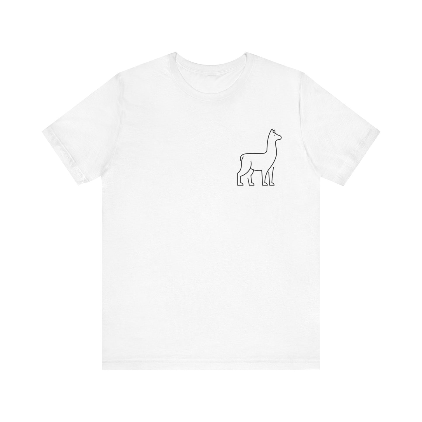 Alpaca Print Men & Women T-Shirt