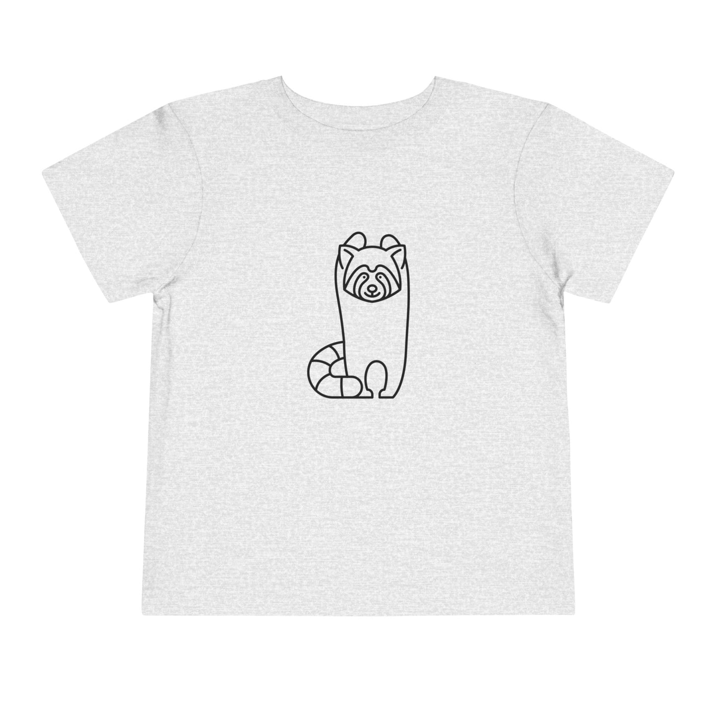 Standing Red Panda Print Toddlers T-Shirt