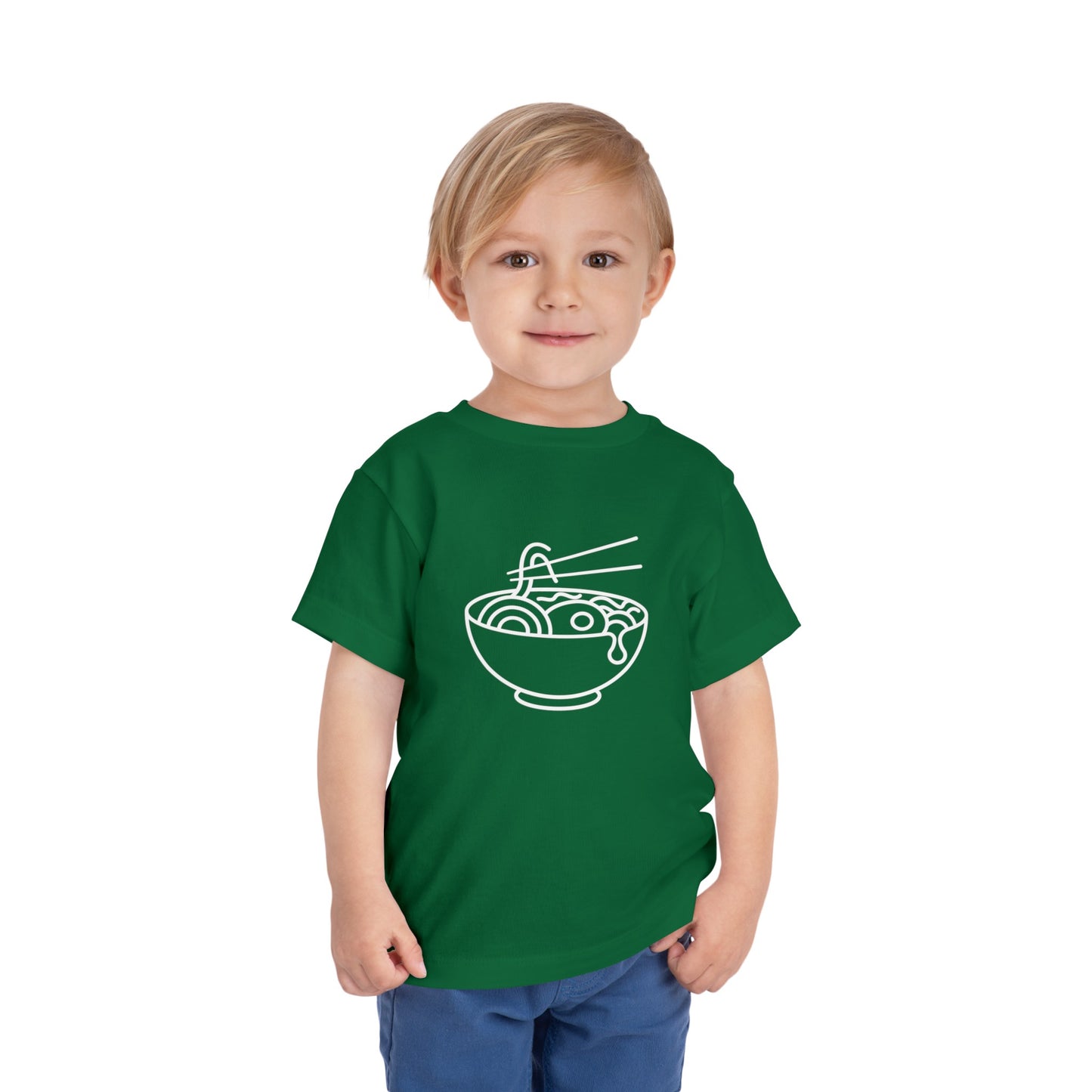 Ramen Noodles Print Toddlers T-Shirt