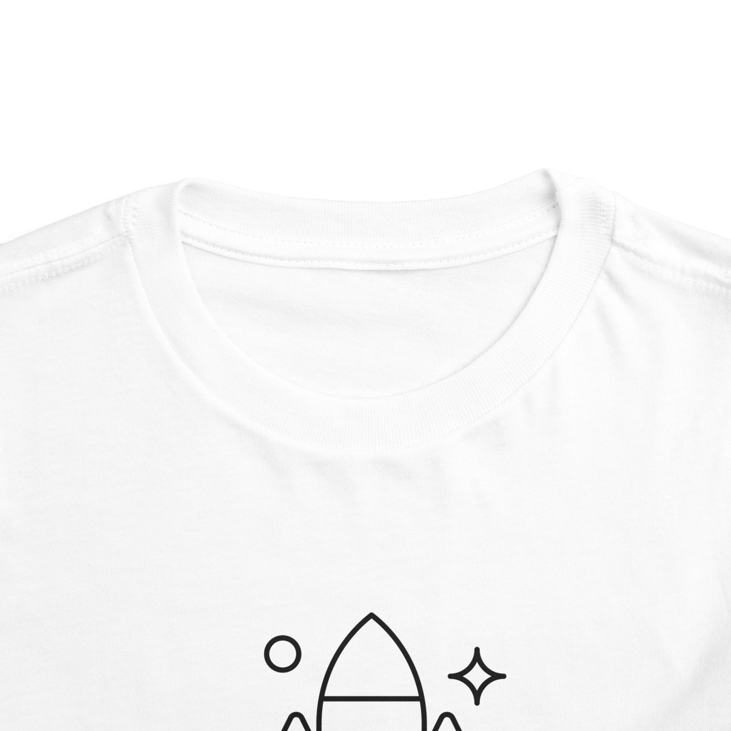 Rocket Ship Print Kids T-Shirt