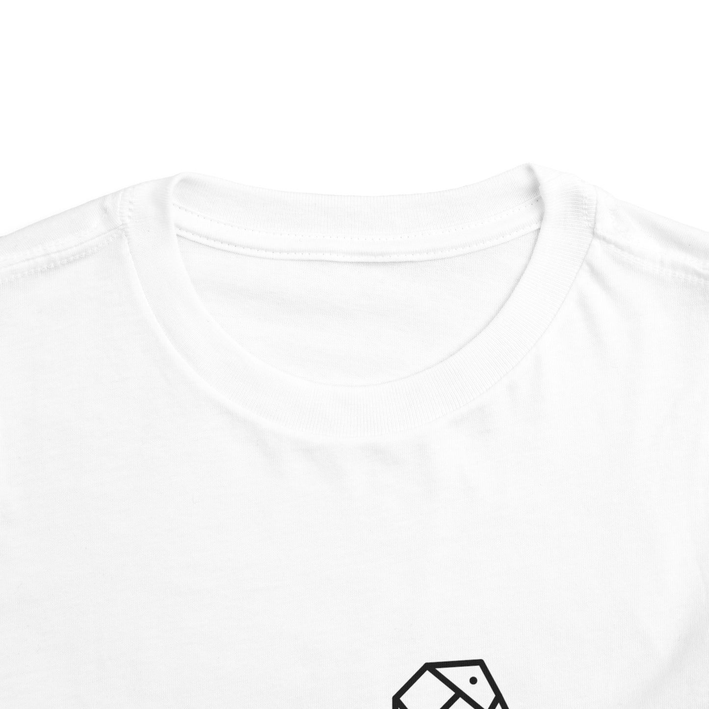 Origami Swan Print Toddlers T-Shirt