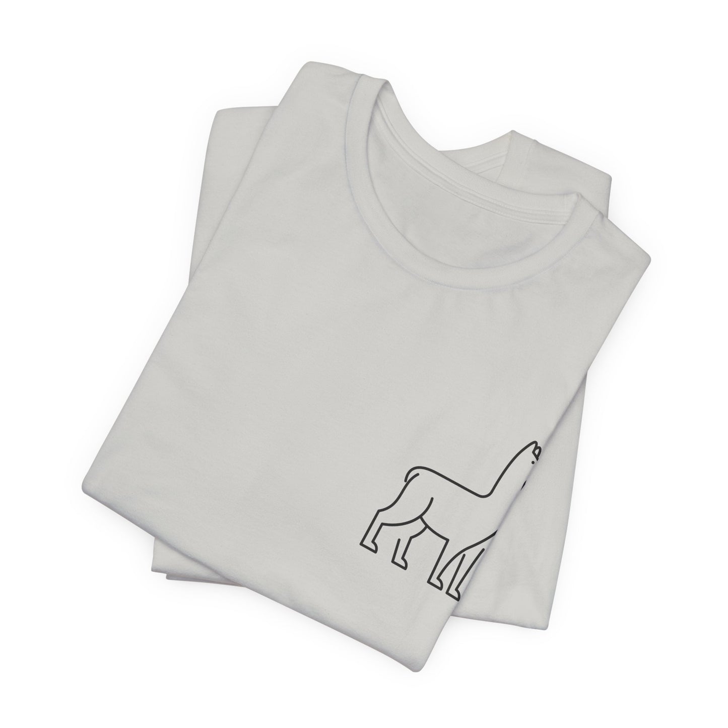 Alpaca Print Men & Women T-Shirt
