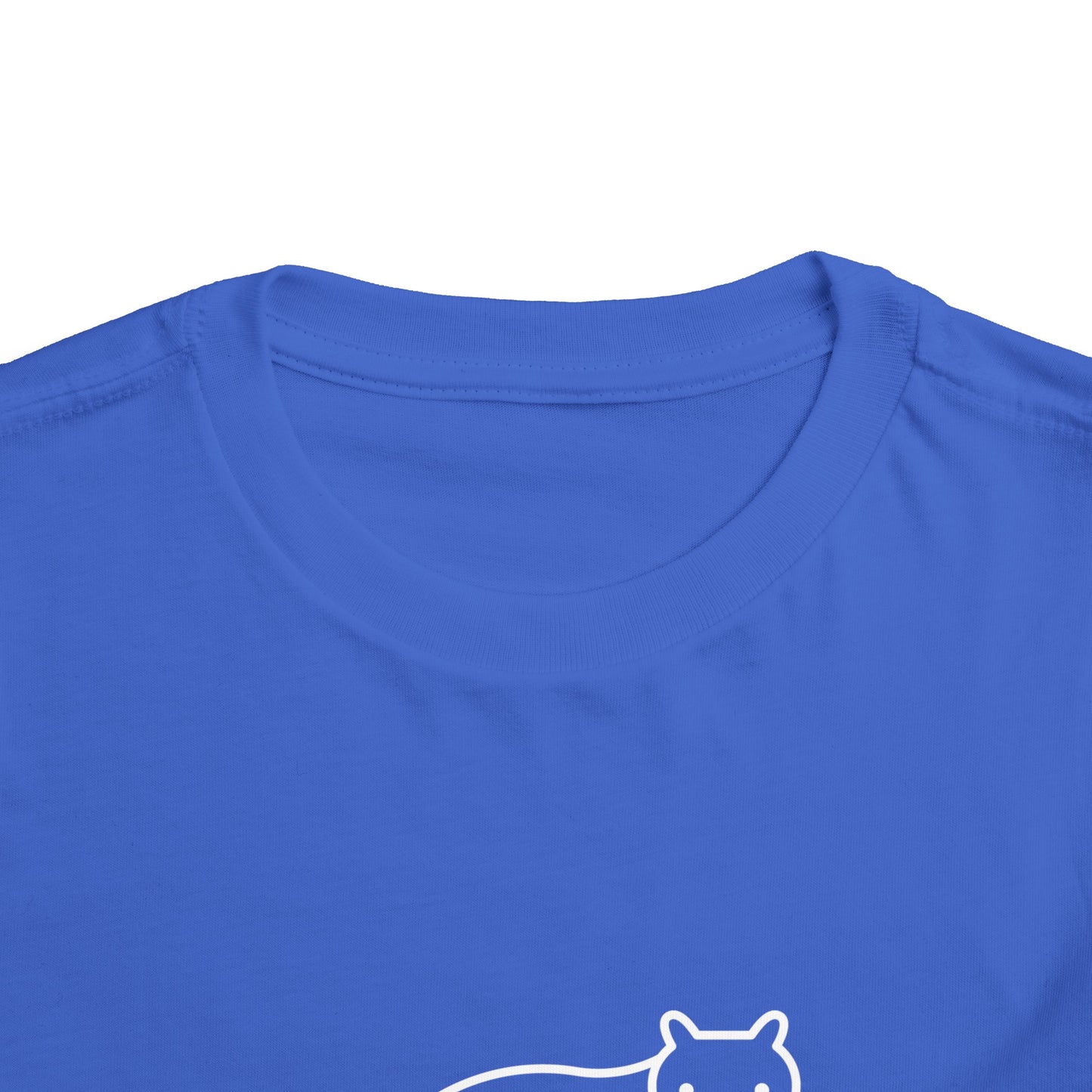 Hippo In Water Print Toddlers T-Shirt