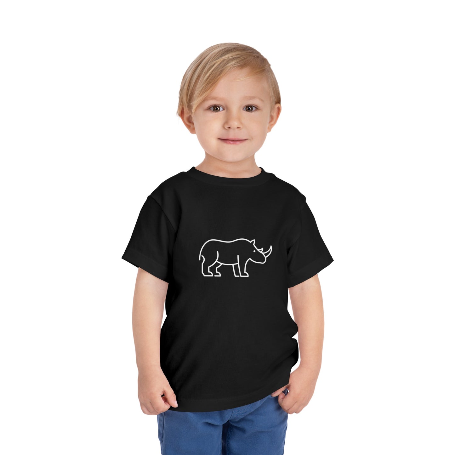 Rhino Print Toddlers T-Shirt
