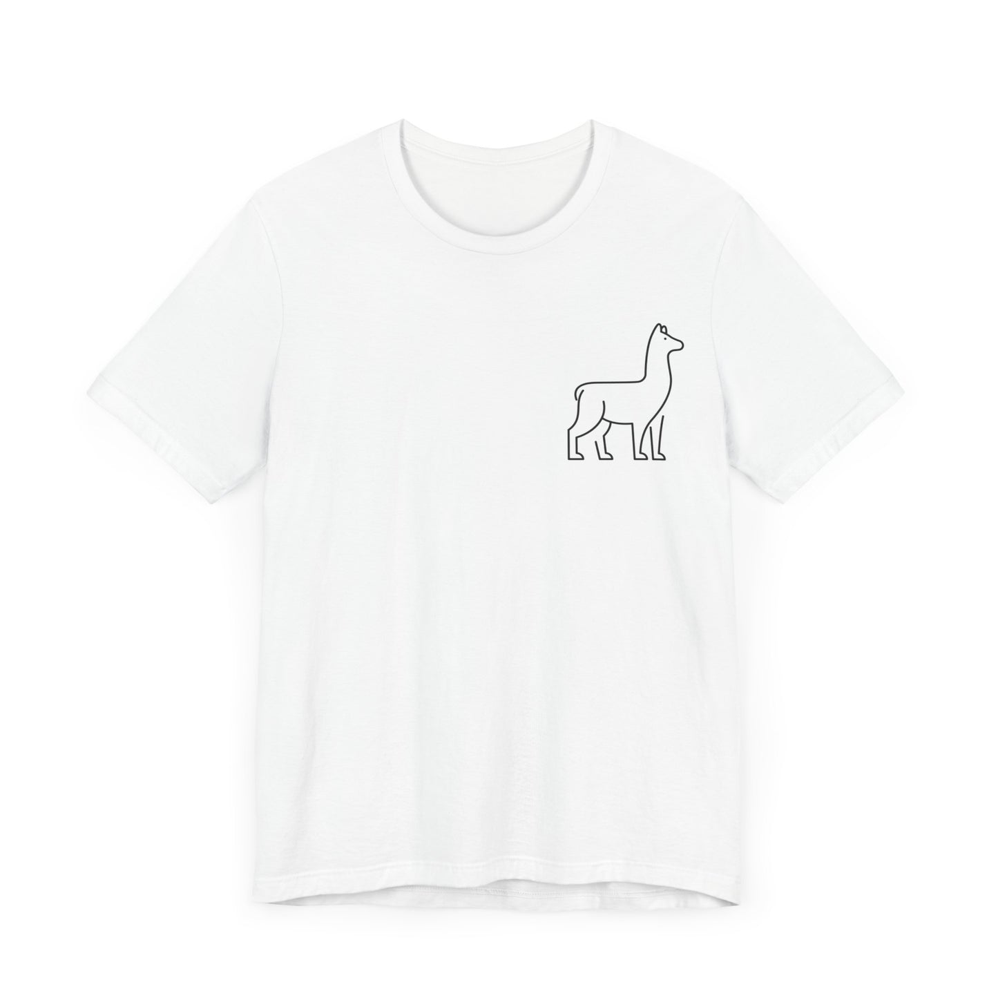 Alpaca Print Men & Women T-Shirt