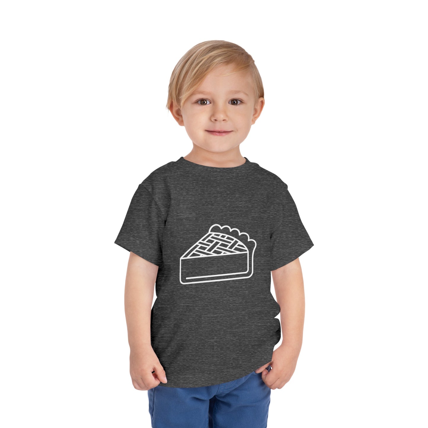 Slice of Pie Print Toddlers T-Shirt