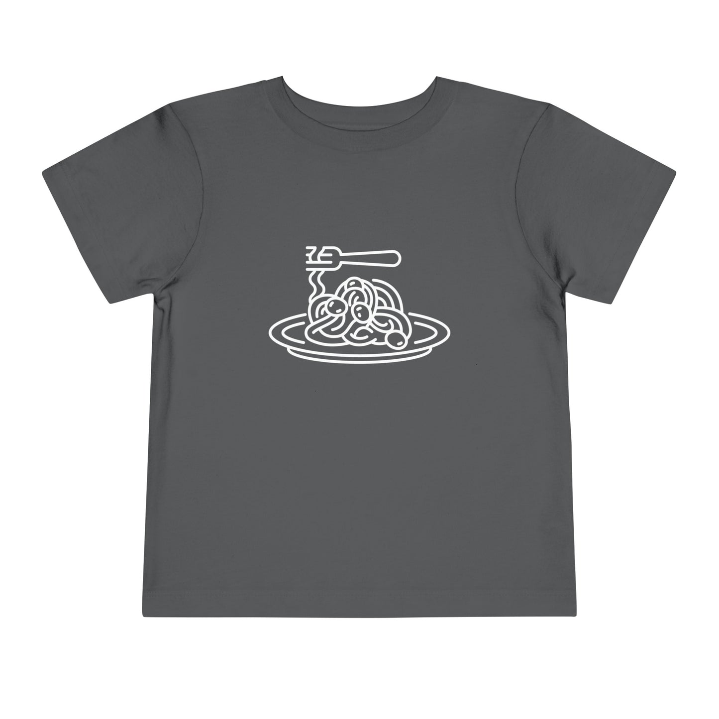 Spaghetti Dinner Print Toddlers T-Shirt