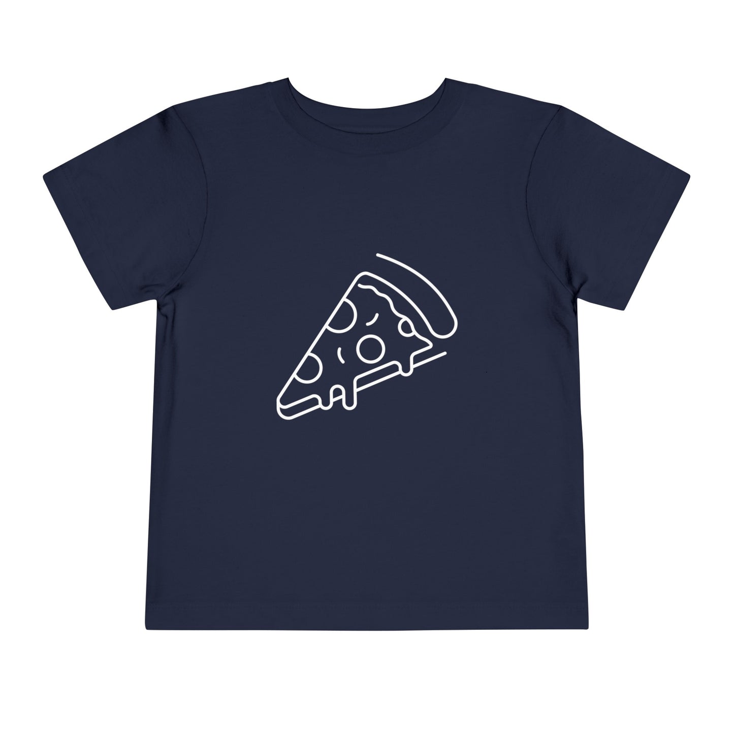 Cheesy Pizza Print Toddlers T-Shirt