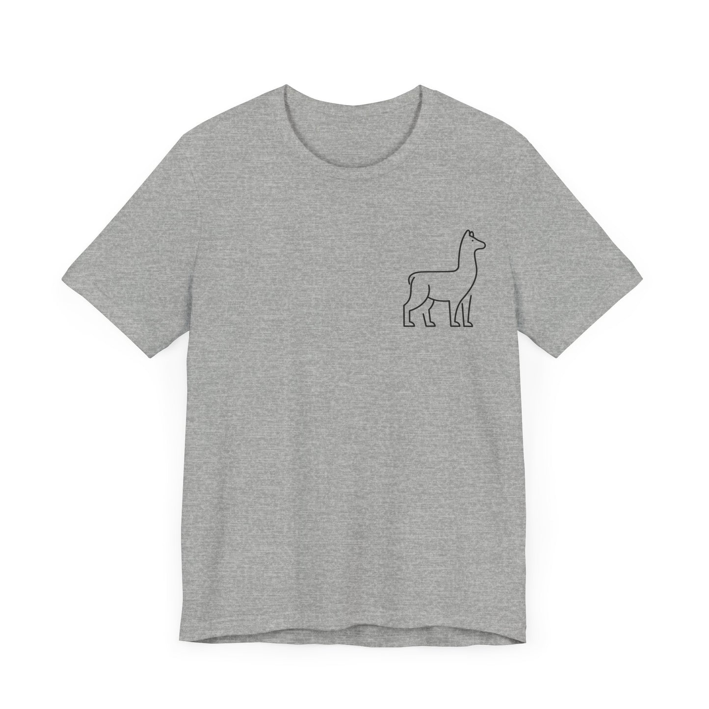 Alpaca Print Men & Women T-Shirt