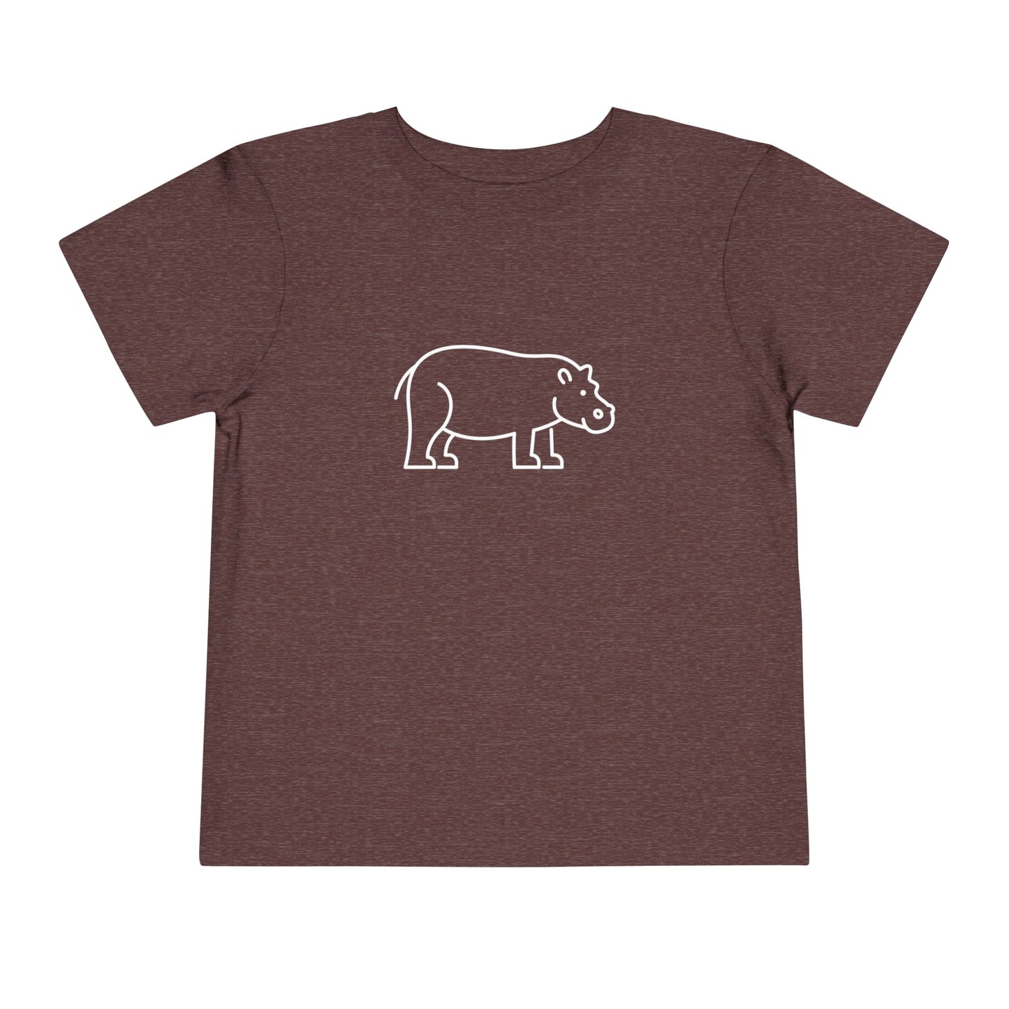Hippo Print Toddlers T-Shirt