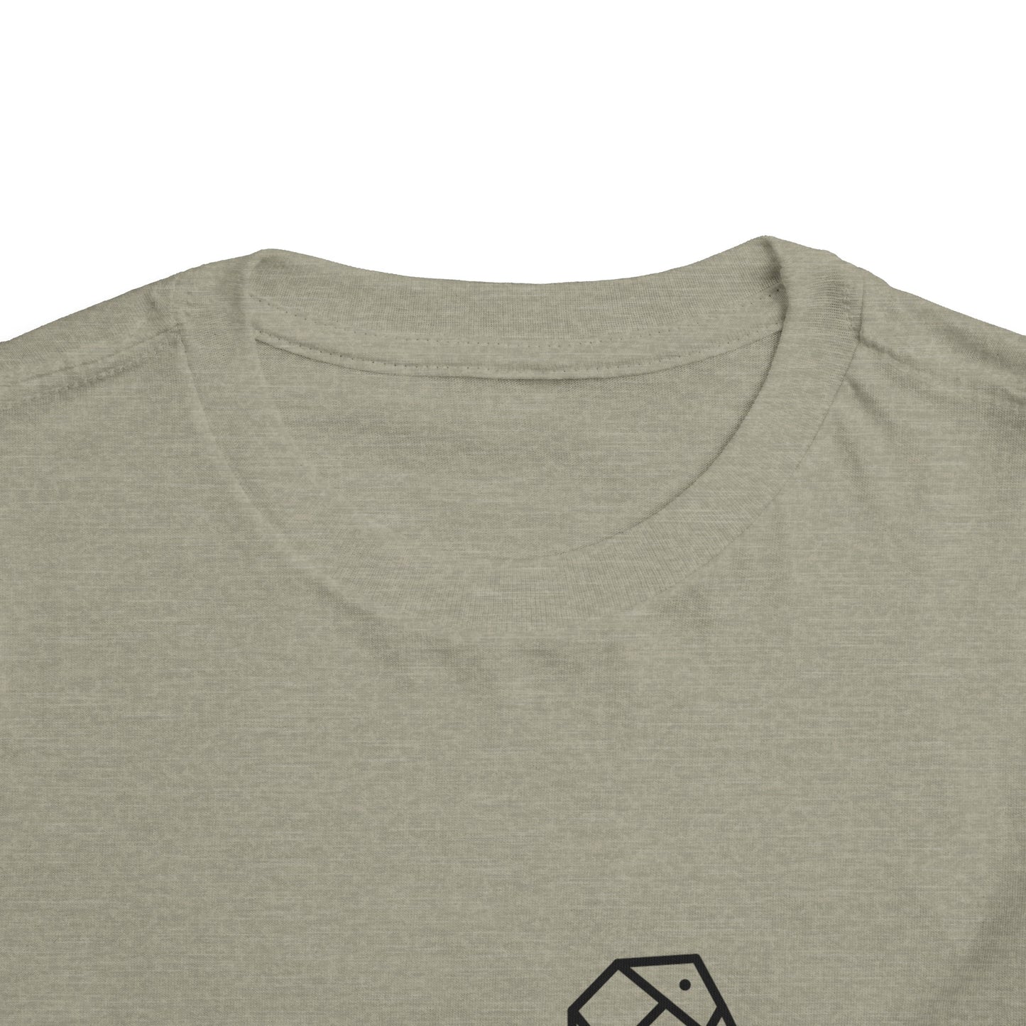 Origami Swan Print Toddlers T-Shirt