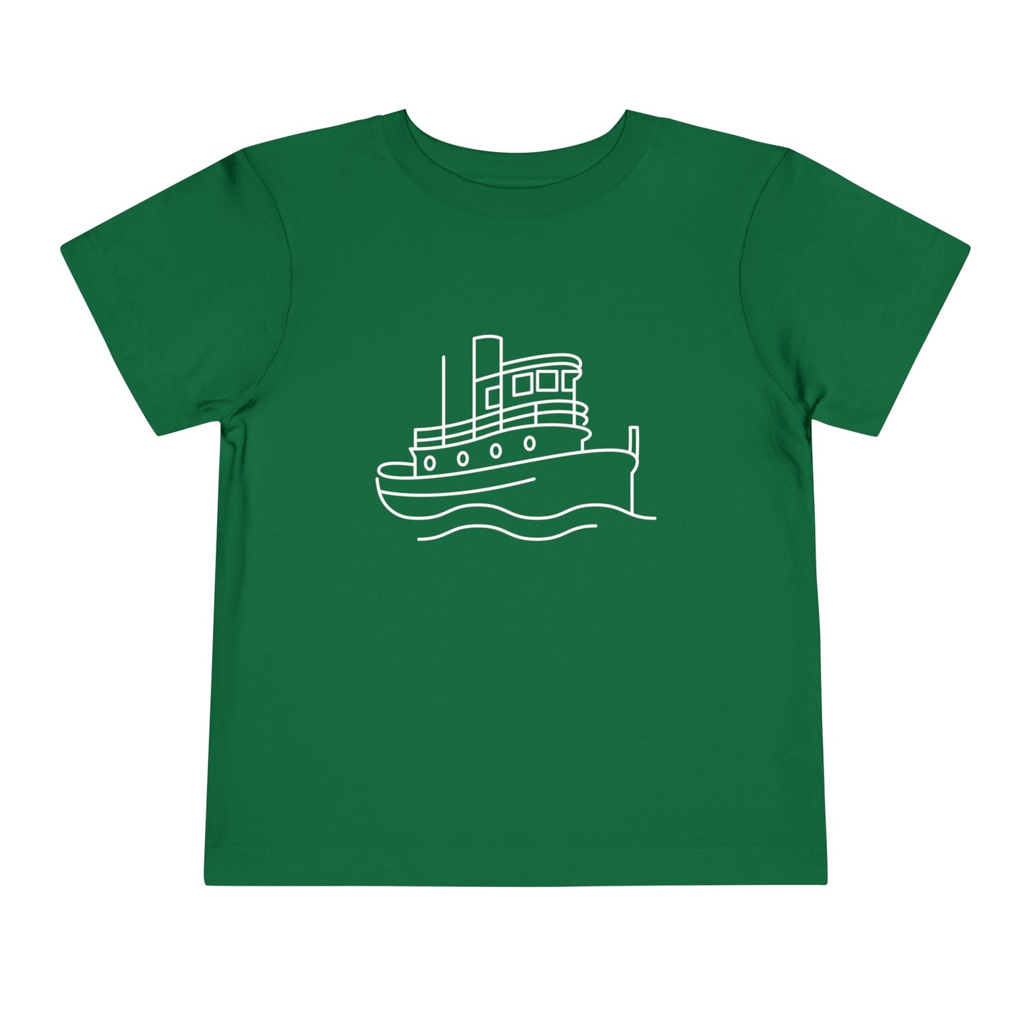 Tug Boat Print Kids T-Shirt