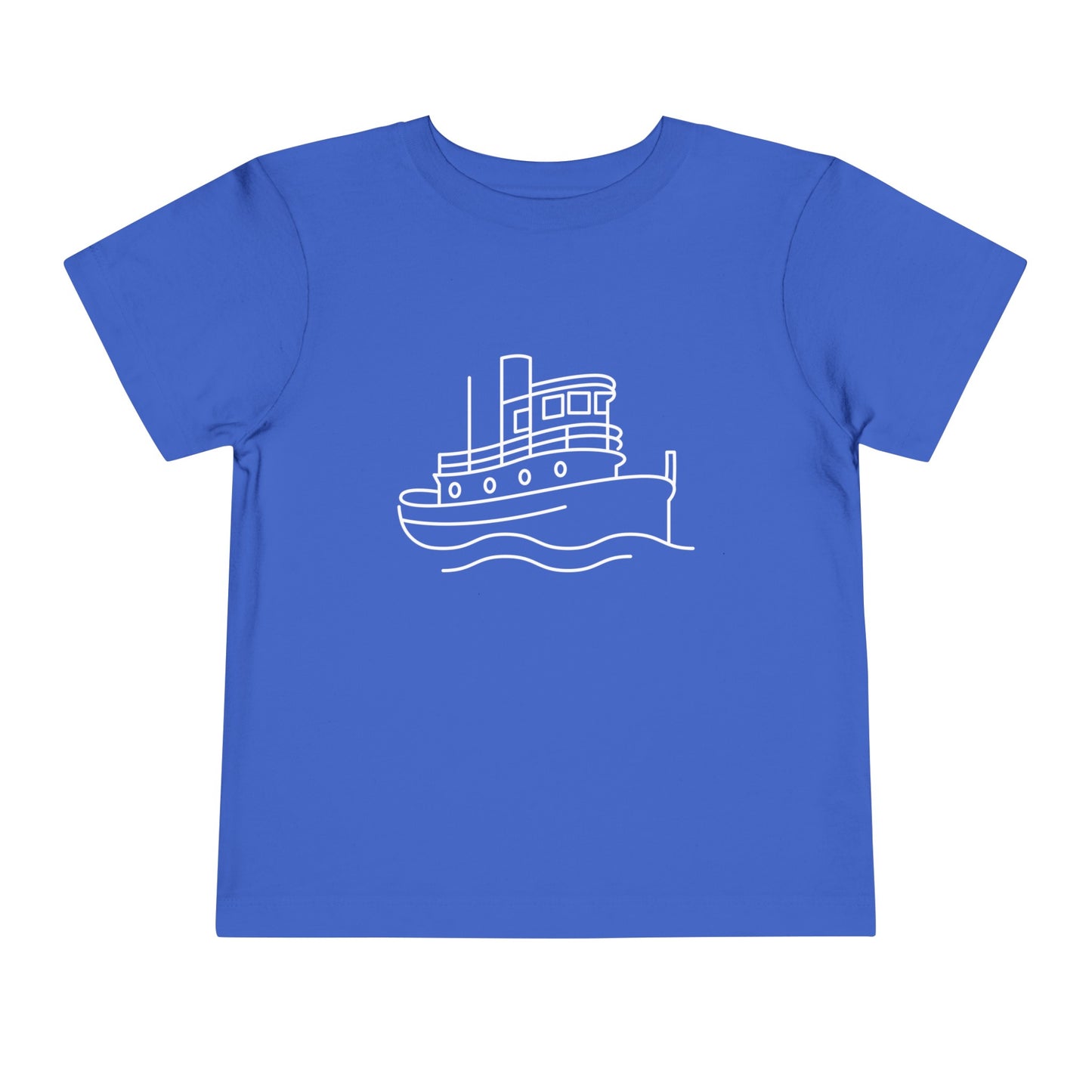 Tug Boat Print Kids T-Shirt