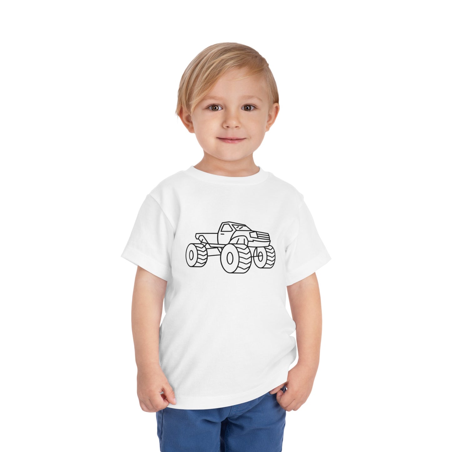 Monster Truck Print Kids T-Shirt
