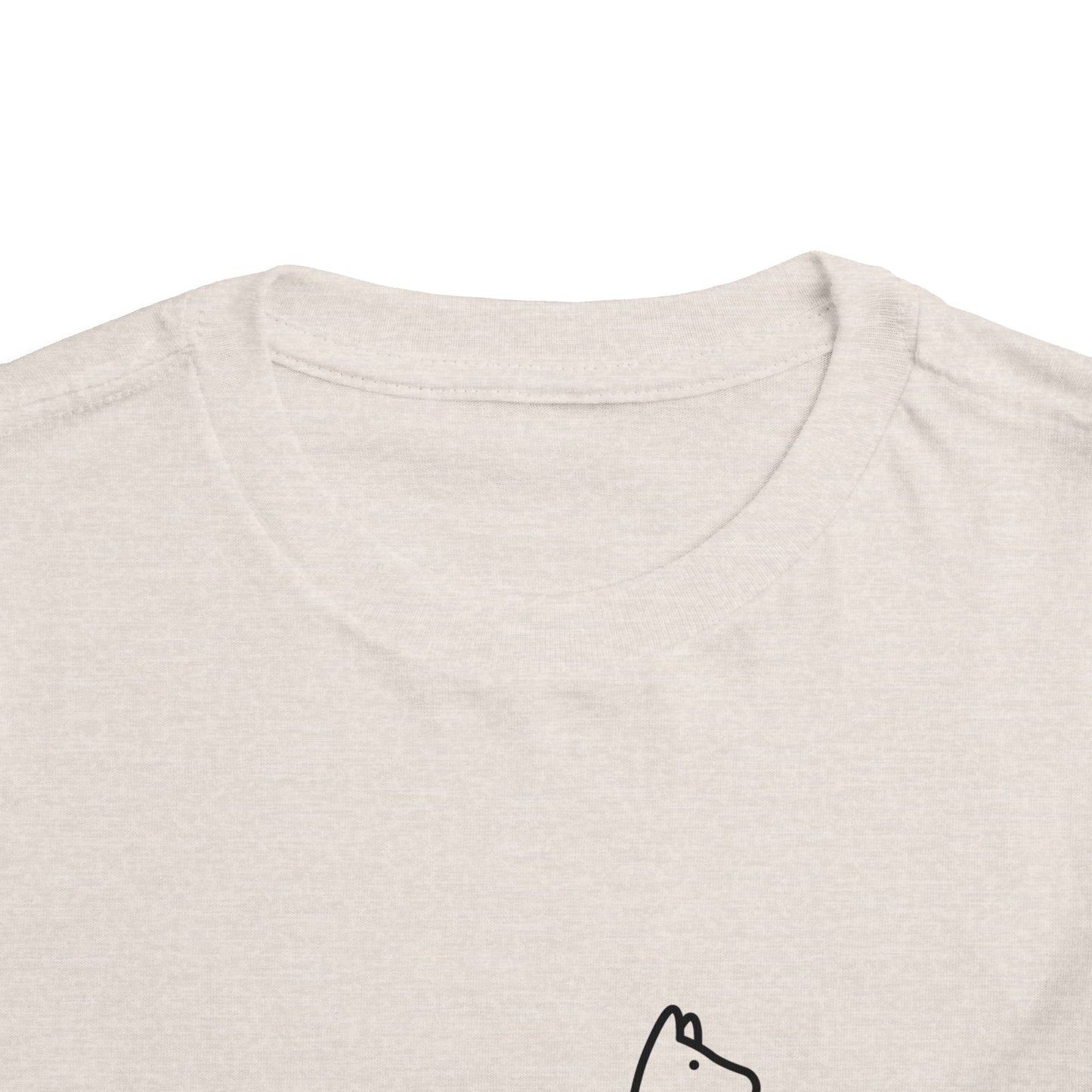 Alpaca Print Toddlers T-Shirt