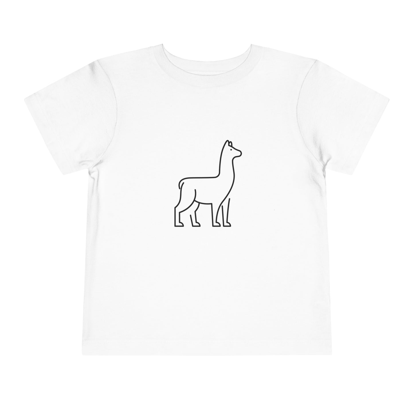 Alpaca Print Toddlers T-Shirt