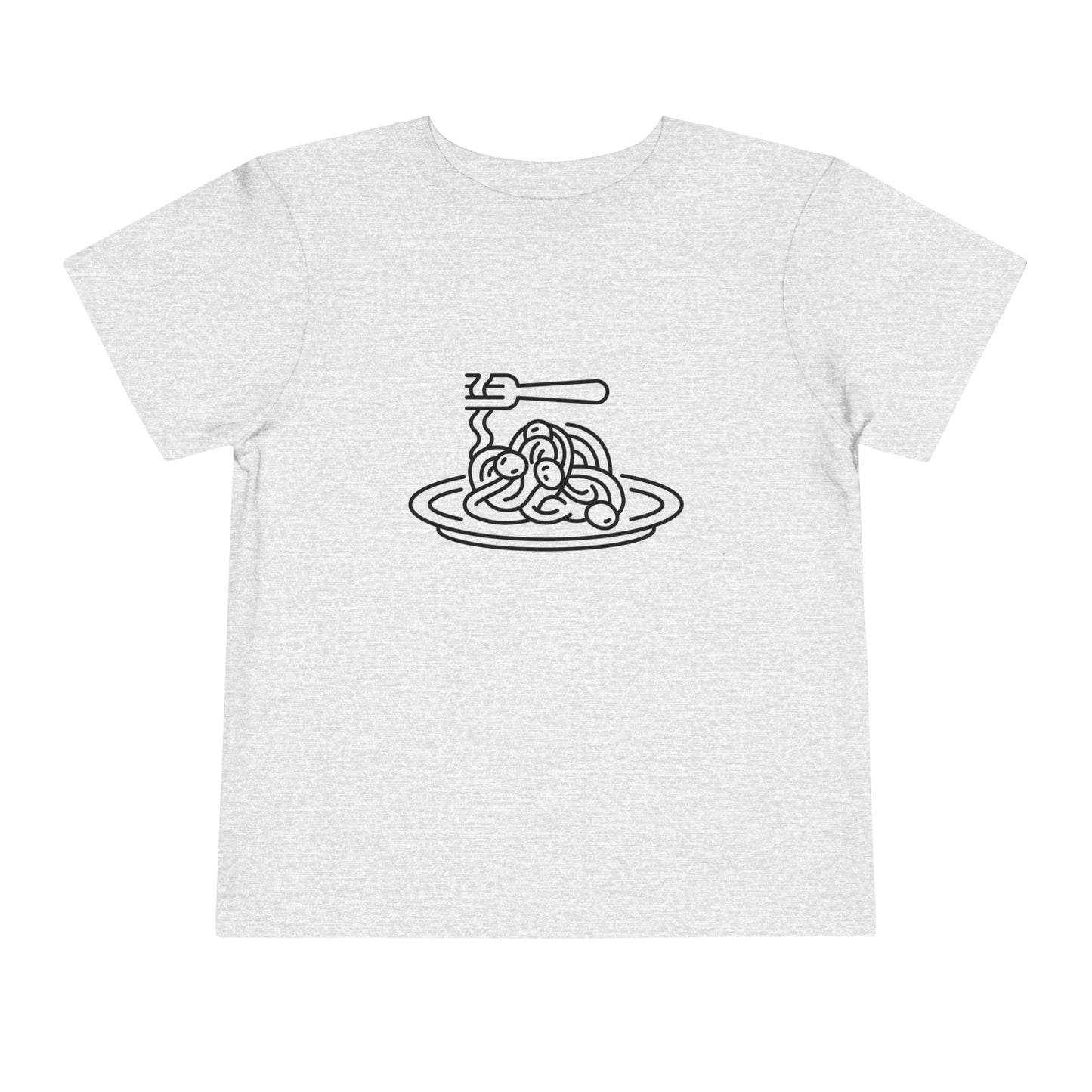 Spaghetti Dinner Print Toddlers T-Shirt