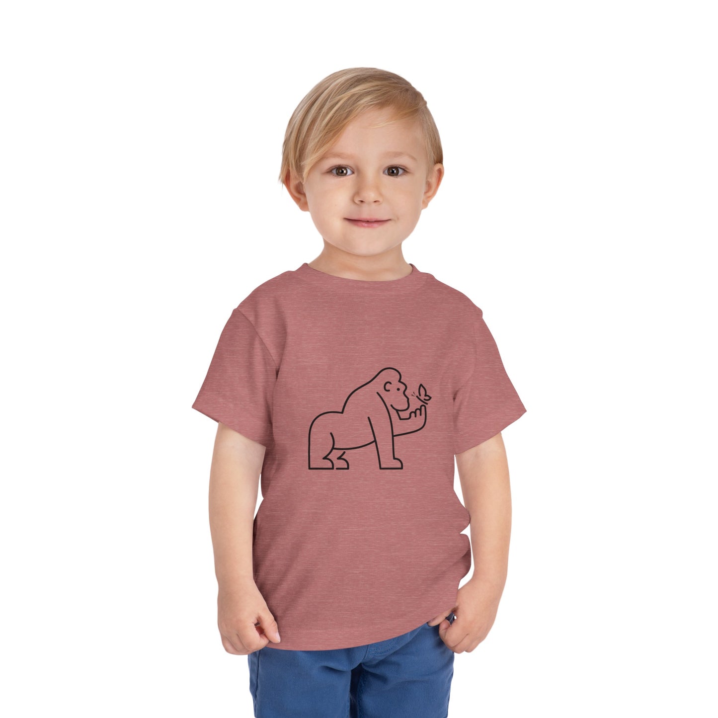 Gorilla Print Toddlers T-Shirt