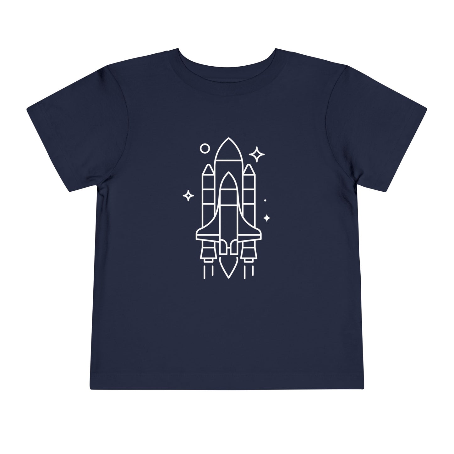 Rocket Ship Print Kids T-Shirt