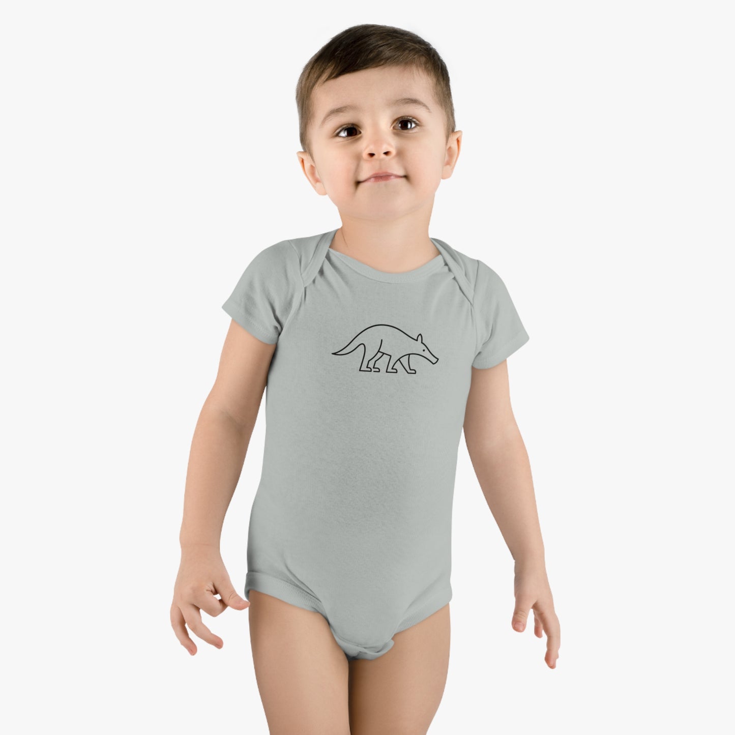Aardvark Print Baby Onesies