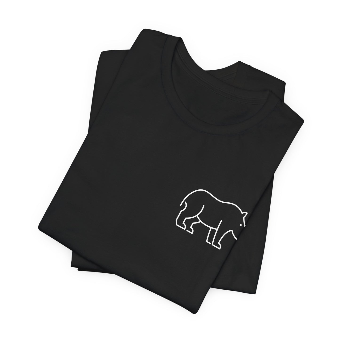 Rhino Print Men & Women T-Shirt