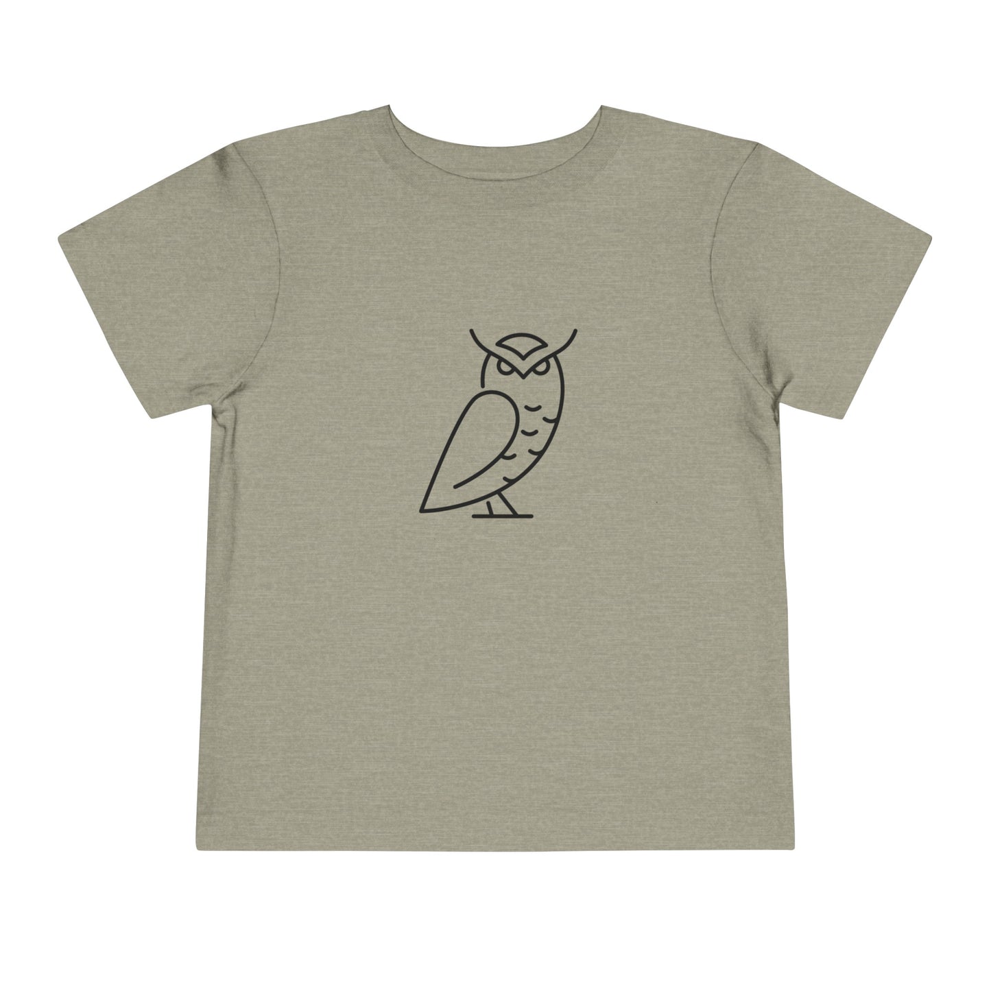 Owl Print Toddlers T-Shirt