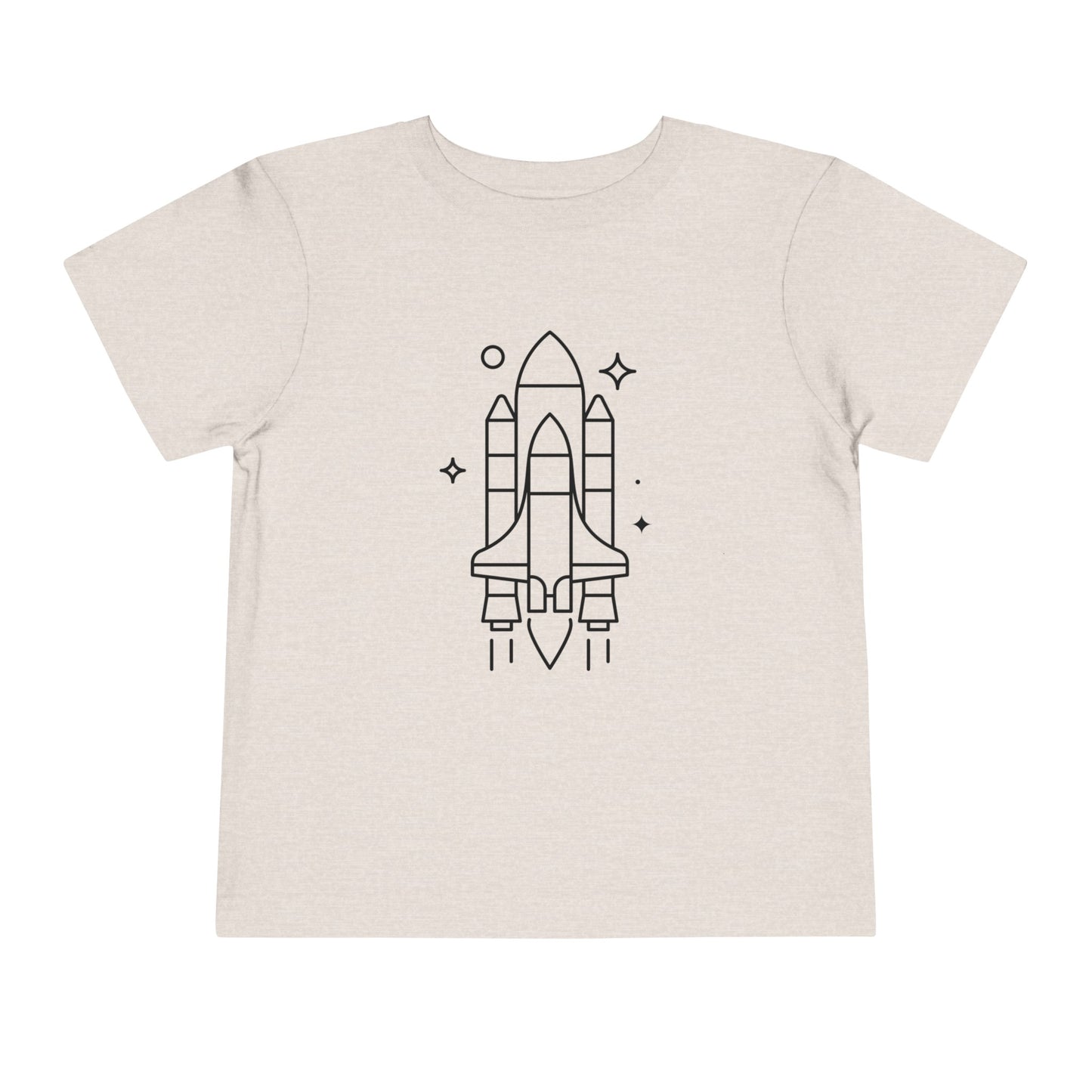 Rocket Ship Print Kids T-Shirt