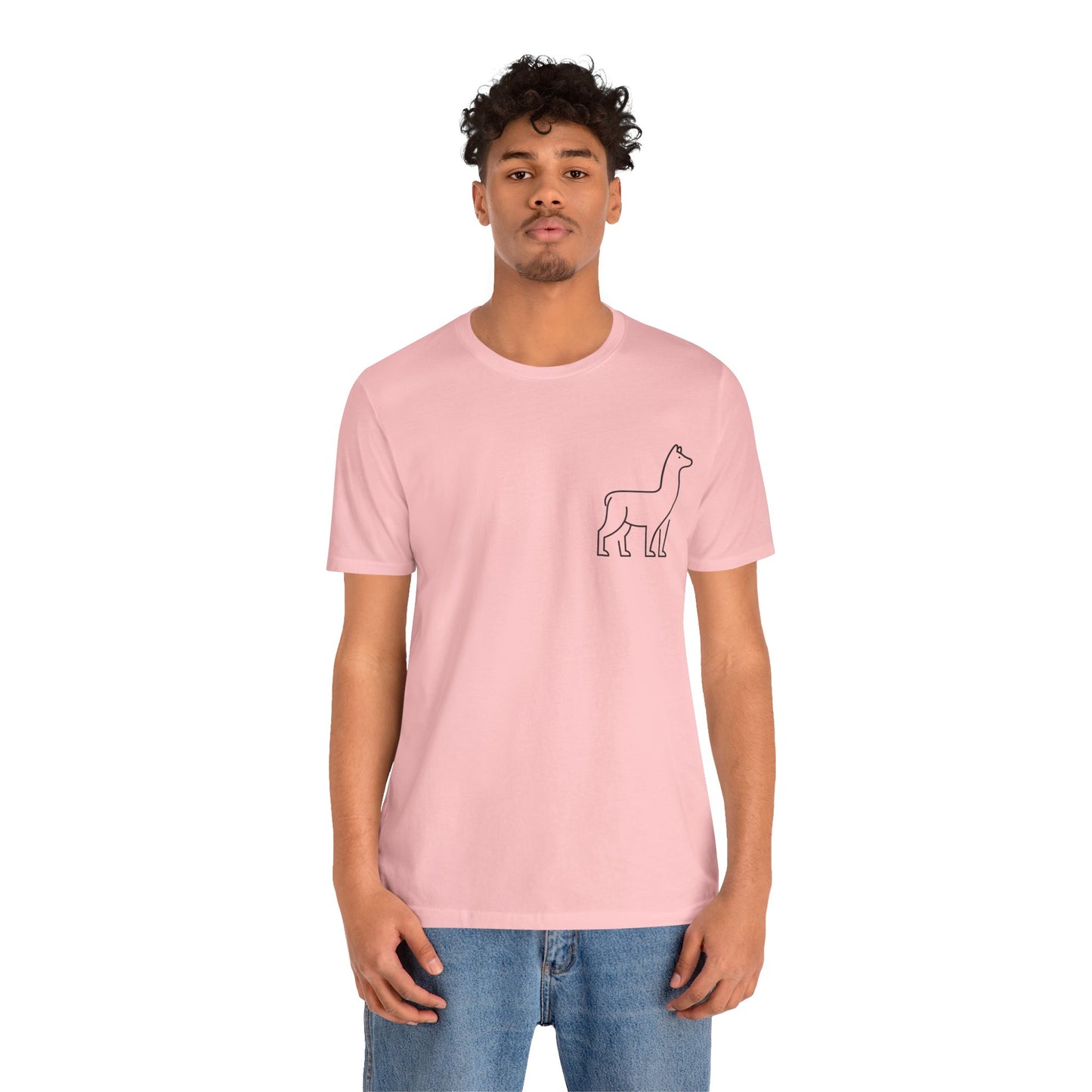 Alpaca Print Men & Women T-Shirt