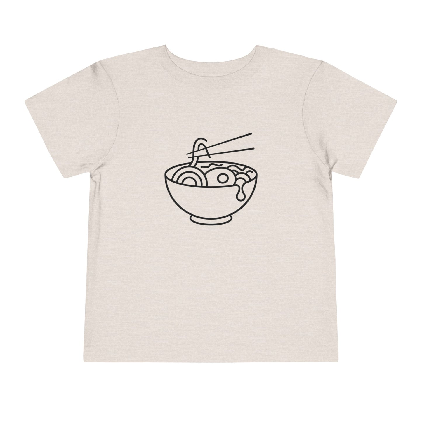 Ramen Noodles Print Toddlers T-Shirt