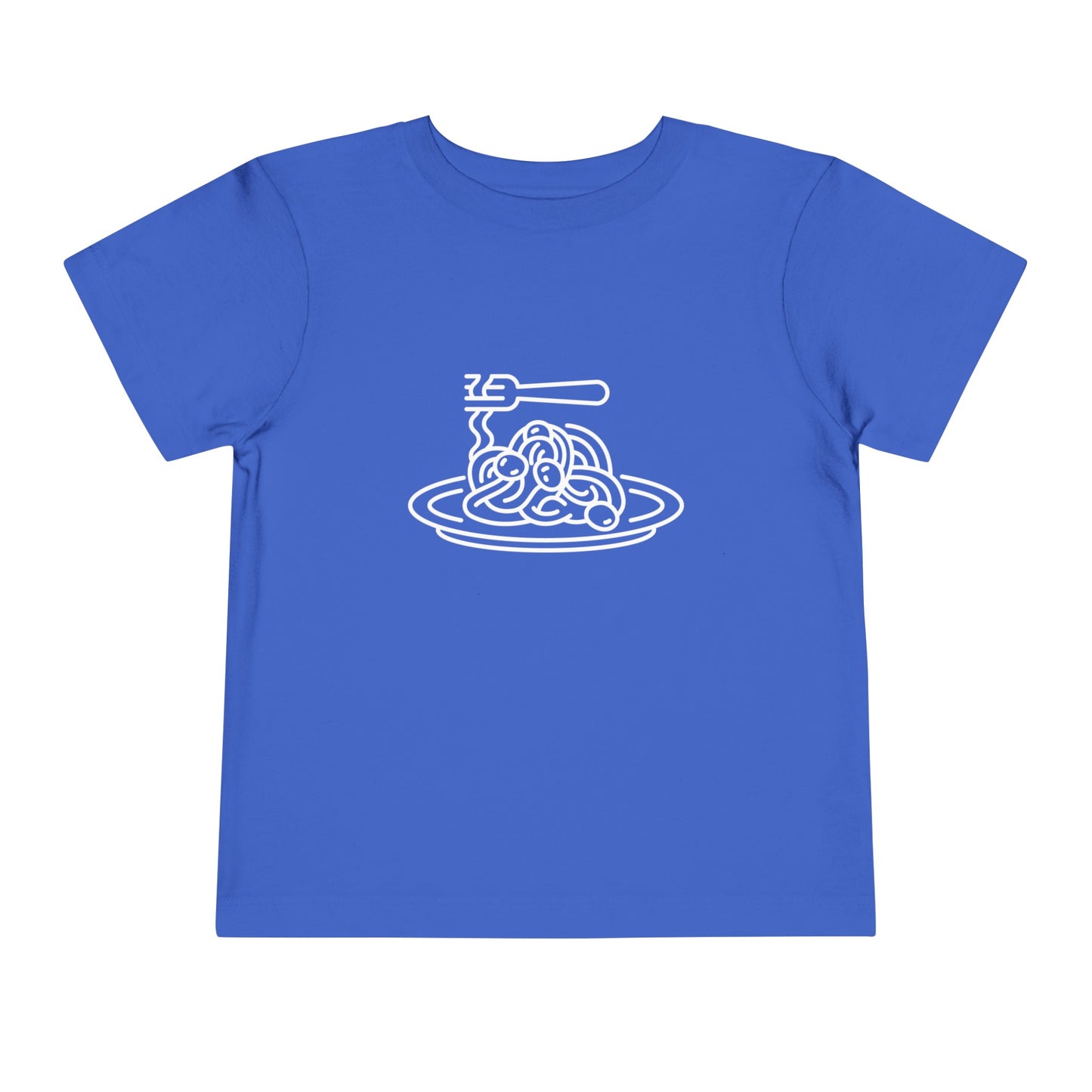 Spaghetti Dinner Print Toddlers T-Shirt