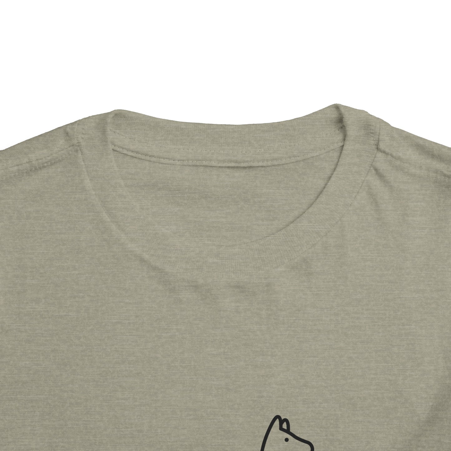 Alpaca Print Toddlers T-Shirt