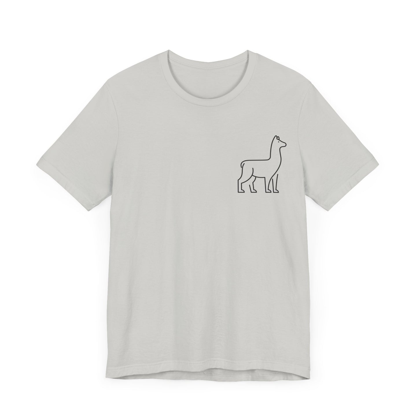 Alpaca Print Men & Women T-Shirt
