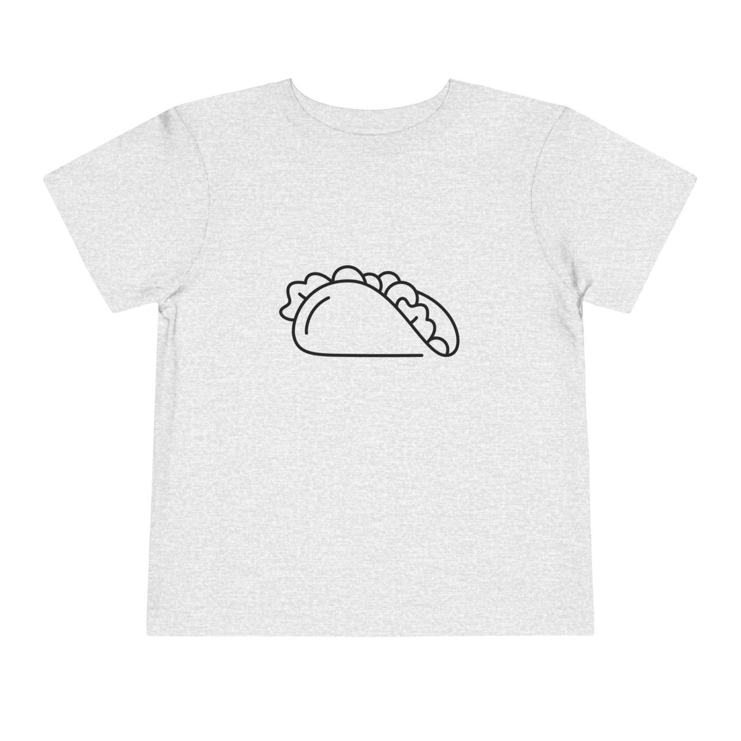 Crunchy Taco Print Toddlers T-Shirt